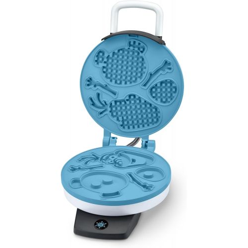 디즈니 [아마존베스트]Disney DFR-15 Olaf Waffle Maker, 12x5x9, White