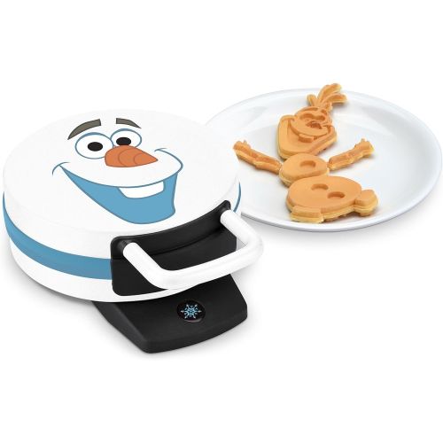 디즈니 [아마존베스트]Disney DFR-15 Olaf Waffle Maker, 12x5x9, White