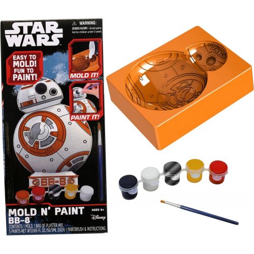 디즈니 [아마존베스트]Disney Star Wars BB-8 Mold N Paint Set