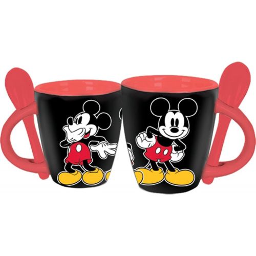 디즈니 [아마존베스트]Disney 3 Mickeys Espresso Cup with Spoon