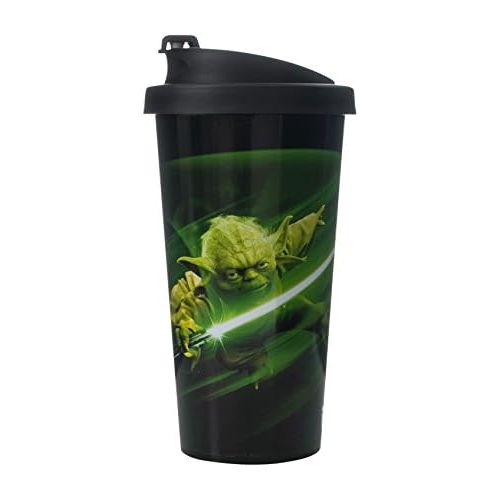 디즈니 [아마존베스트]Disney Star Wars Yoda to Go Cup