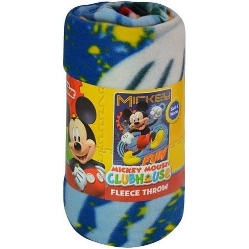 디즈니 [아마존베스트]Disney Mickey Mouse Clubhouse Hot Dog Dance! Fleece Blanket/Throw 45 x 60