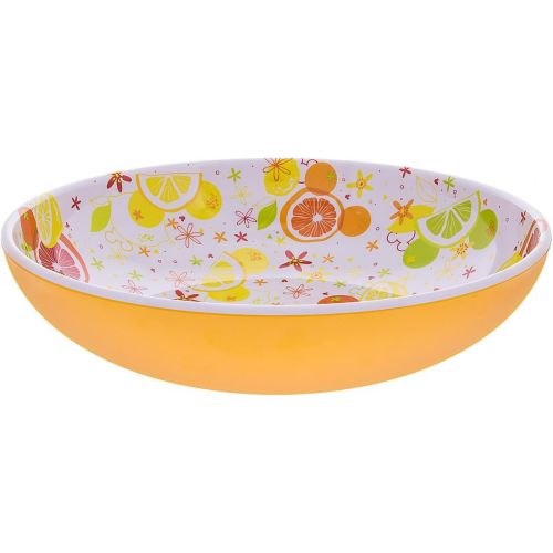 디즈니 [아마존베스트]Disney Parks Mickey Mouse Icon Citrus Serving Bowl New