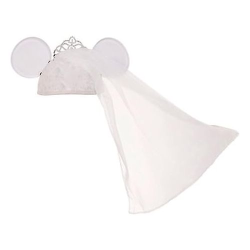 디즈니 [아마존베스트]Disney Parks Exclusive Bride Minnie Mouse Groom Mickey Mouse Ear Hats Set