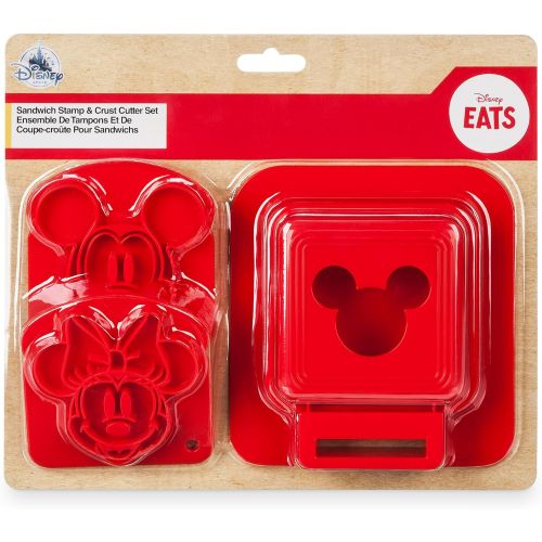 디즈니 [아마존베스트]Mickey and Minnie Mouse Sandwich Stamp and Crust Cutter Set - Disney Eats…