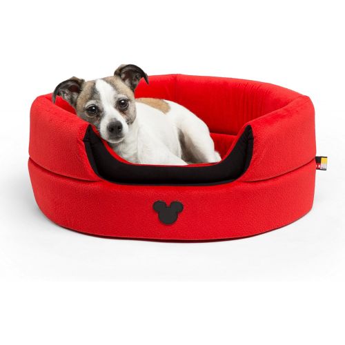 디즈니 [아마존베스트]Disney Mickey Mouse 2-in-1 Honeycomb Hut Cuddler in Mickey Bobble (Dog Bed / Cat Bed)