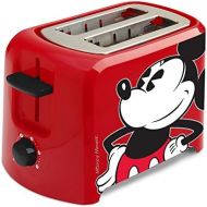 [아마존베스트]Disney DCM-21 Mickey Mouse 2 Slice Toaster, Red/Black, 1,