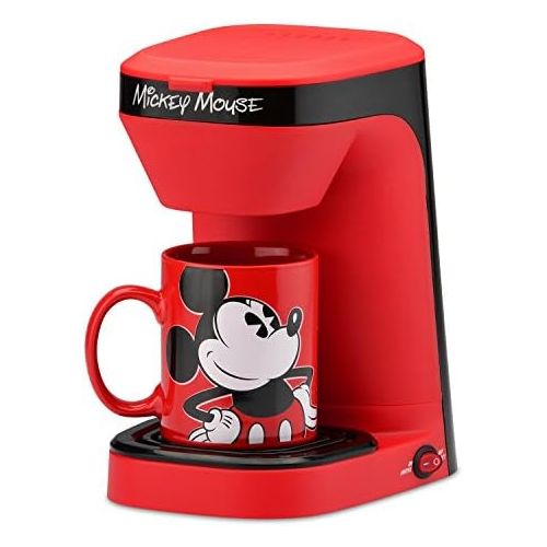 디즈니 [아마존베스트]Disney Mickey Mouse 1-Cup Coffee Maker with Mug
