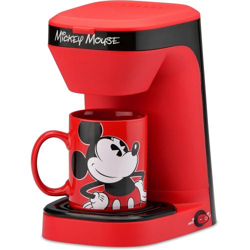 디즈니 [아마존베스트]Disney Mickey Mouse 1-Cup Coffee Maker with Mug