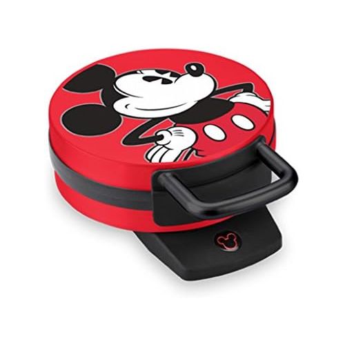 디즈니 [아마존베스트]Disney DCM-12 Mickey Mouse Waffle Maker, Red