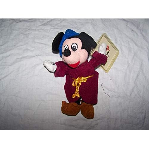 디즈니 [아마존베스트]Disney Bean Bag Plush Mickey Mouse Sorcerer