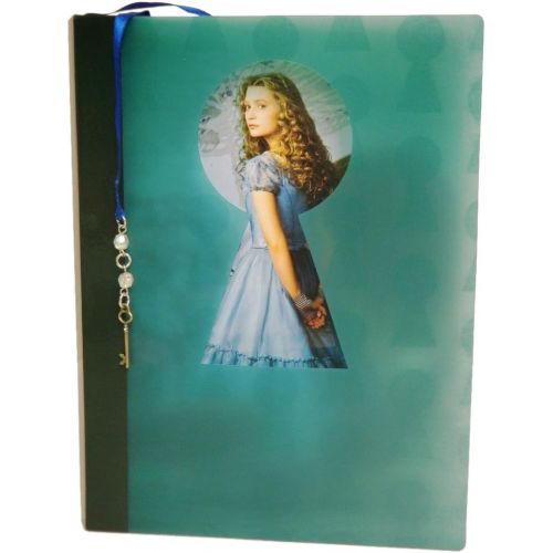 디즈니 [아마존베스트]Disney Diary with Bookmark - Tea Party with Alice - Product has Alice and Talking Flower Watermark - 6.0 x 8.0