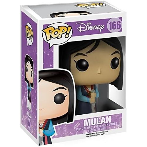 디즈니 [아마존베스트]Disney Series 8: Mulan - Mulan Funko Pop! Vinyl Figure (Includes Compatible Pop Box Protector Case)