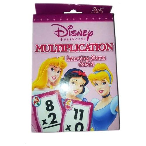디즈니 [아마존베스트]Disney Princess Multiplication Learning Cards (Box and card art work vary)