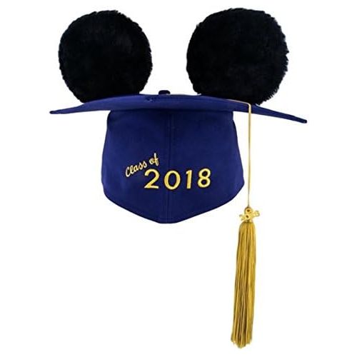 디즈니 [아마존베스트]2018 Disney Parks Mickey Ears Mortar board Graduation Hat