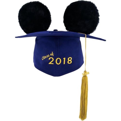 디즈니 [아마존베스트]2018 Disney Parks Mickey Ears Mortar board Graduation Hat