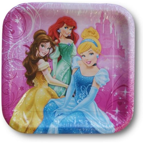 디즈니 [아마존베스트]Disney Princess Party Supply Kit - Napkins and Plates by Disney