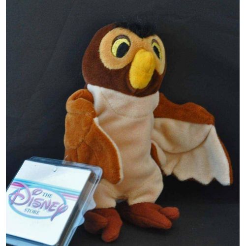 디즈니 [아마존베스트]Disneys Wise Old Owl From Winnie the Pooh Bean Bag Beanie Plush Doll Toy