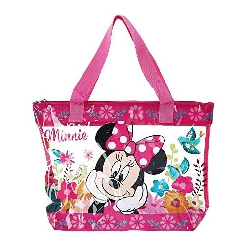 디즈니 [아마존베스트]Disney Minnie Mouse Large PVC Tote