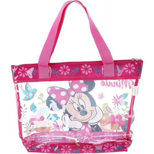 디즈니 [아마존베스트]Disney Minnie Mouse Large PVC Tote