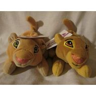 [아마존베스트]Disney Store The Lion King Nala & Simba mini bean bag 8 plush set