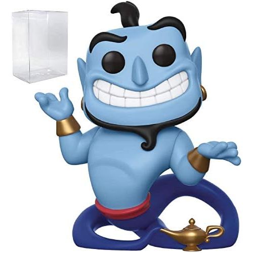 디즈니 [아마존베스트]Disney: Aladdin - Genie with Lamp Funko Pop! Vinyl Figure (Includes Pop Box Protector Case)