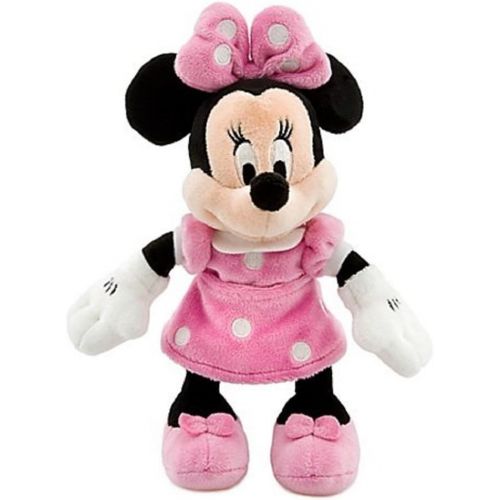 디즈니 [아마존베스트]Mini Bean Bag Pink Dress Minnie Mouse Plush Toy -- 9 1/4 H by Disney