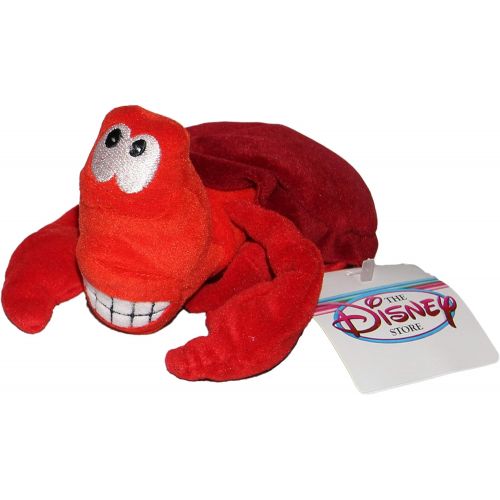 디즈니 [아마존베스트]Sebastian the Crab Little Mermaid Disney Mini Bean Bag Plush