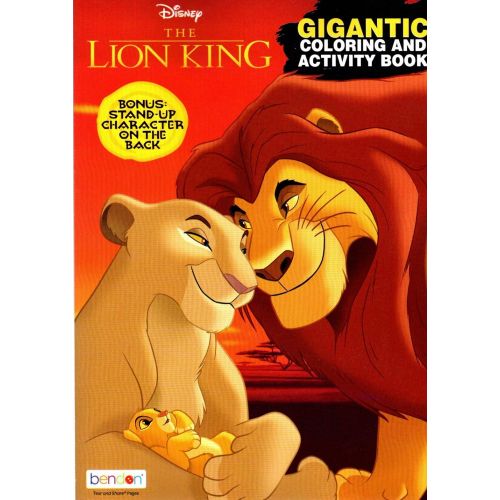 디즈니 [아마존베스트]Disney - The Lion King - Gigantic Coloring & Activity Book - 200 Pages