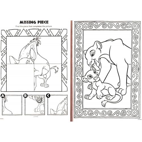 디즈니 [아마존베스트]Disney - The Lion King - Gigantic Coloring & Activity Book - 200 Pages