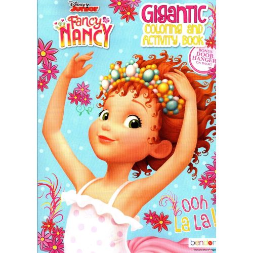 디즈니 [아마존베스트]Disney Junior - Fancy Nancy - Gigantic Coloring & Activity Book - 200 Pages