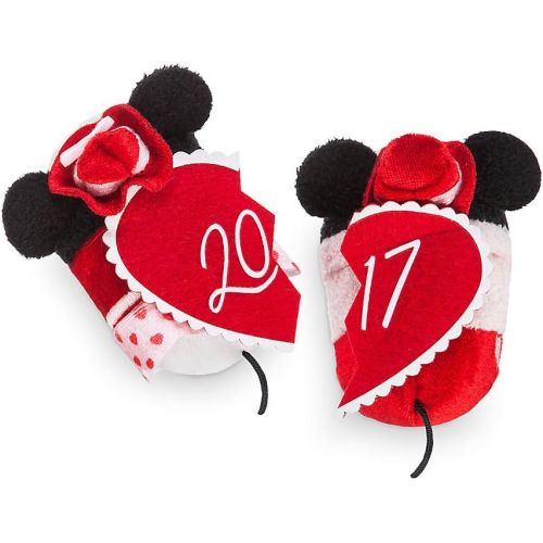 디즈니 [아마존베스트]Disney Mickey and Minnie Mouse Tsum Tsum Plush Valentines Day 2017 Set - Mini 3 1/2 Inch
