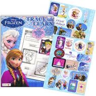 [아마존베스트]Disney Frozen Coloring Book ~ Trace and Learn Activity Book with Stickers