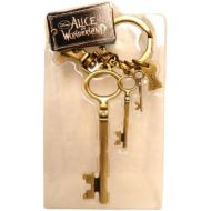 [아마존베스트]Disney Round Hall Key Brass Key Ring - with 3 Key Dangles