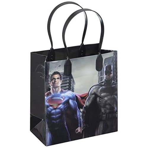 디즈니 [아마존베스트]Disney Marvel Batman v Superman Party Favor Gift Goodie Bag - 12 Pieces