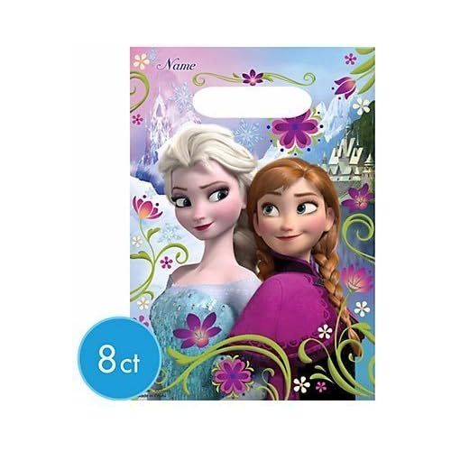 디즈니 [아마존베스트]Disney Frozen Loot Bags 8 Ct