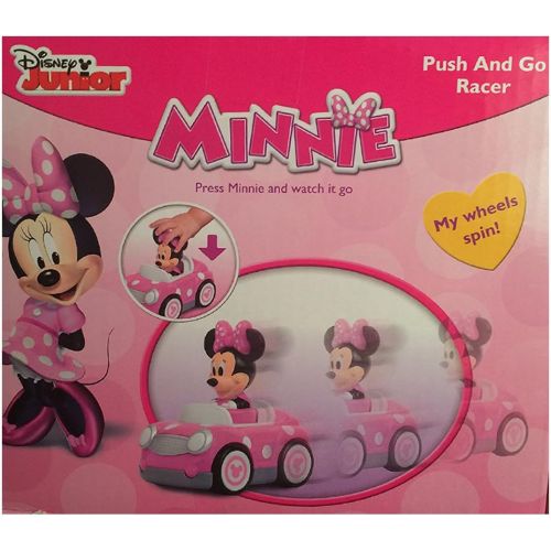 디즈니 [아마존베스트]Minnie Mouse Push and Go Racer Car