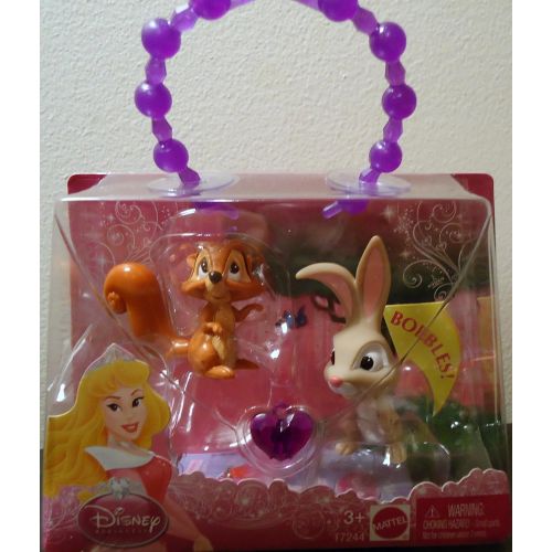 디즈니 [아마존베스트]Disney Princess Sleeping Beauty Forest Animals Figures 2-pack