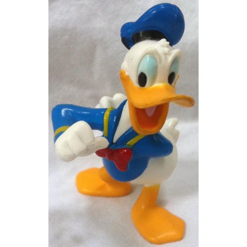 디즈니 [아마존베스트]Disney Mickey Mouse Club House Donald Duck Petite Doll Cake Topper Figure, Style May Differ