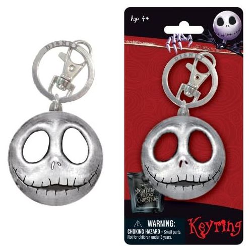 디즈니 [아마존베스트]Disney Jack Head Pewter Key Ring