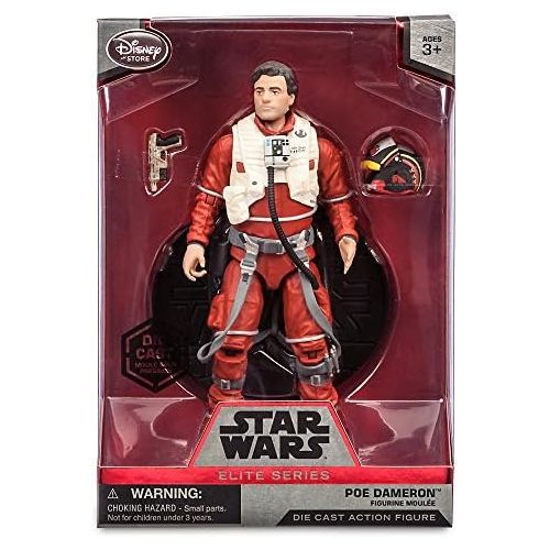 디즈니 [아마존베스트]Disney Star Wars 6 Elite Series Die-Cast Figure Poe Dameron (Episode VII