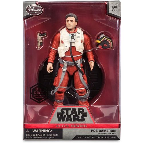 디즈니 [아마존베스트]Disney Star Wars 6 Elite Series Die-Cast Figure Poe Dameron (Episode VII