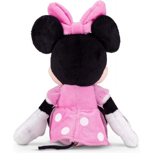 디즈니 [아마존베스트]Minnie 10776 Disney Pink 11 Beans Plush, Multi, 6