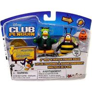 [아마존베스트]Disney's Disneys Club Penguin Series 1 Mix N Match 2 Inch Mini Figure 2-Pack Bumble Bee and Frankenpenguin