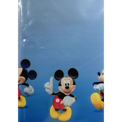 디즈니 [아마존베스트]Disney MICKEY MOUSE CLUBHOUSE Party Decoration WATERPROOF Tablecover (54 x 84)