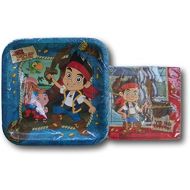 [아마존베스트]Disney Jake and The Neverland Pirates Themed Party Supply Kit - Napkins and Plates