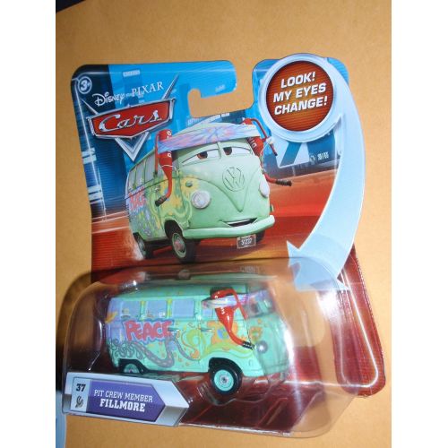 디즈니 [아마존베스트]Disney / Pixar CARS Movie 155 Die Cast Car with Lenticular Eyes Series 2 Pit Crew Member Fillmore