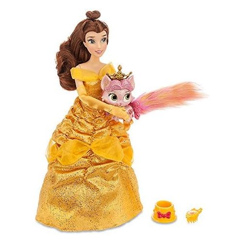 디즈니 [아마존베스트]Disney Princess Beauty and the Beast Belle and Rouge Palace Pet Doll and Figure Set