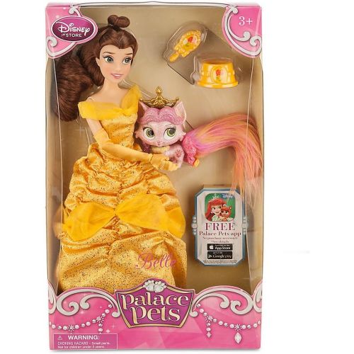 디즈니 [아마존베스트]Disney Princess Beauty and the Beast Belle and Rouge Palace Pet Doll and Figure Set