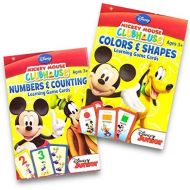 [아마존베스트]Mickey Mouse Clubhouse Learning Card Games Bundle - Numbers + Counting & Colors + Shapes